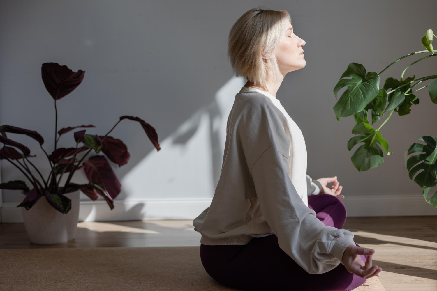 Mindfulness meditation træner evnen til at være til stede i nuet og mærke sanser, tanker og følelser